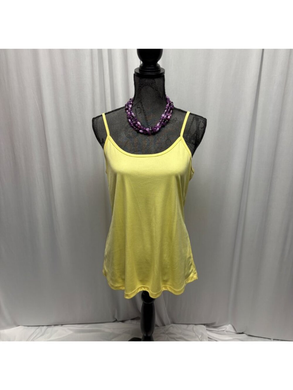 Olive Hill Yellow Floral Blouse and Cami Set Womens Size XL Fairy Cottagecore - Picture 2 of 9